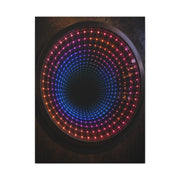Infinity Neon Tunnel Mirror Wall Art & Canvas Print