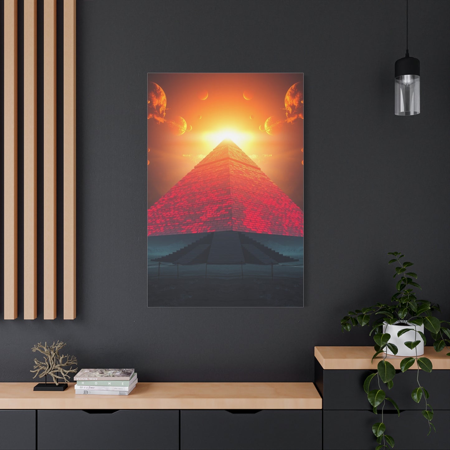 Pyramid Art Canvas Art 9 Wall Art & Canvas Print