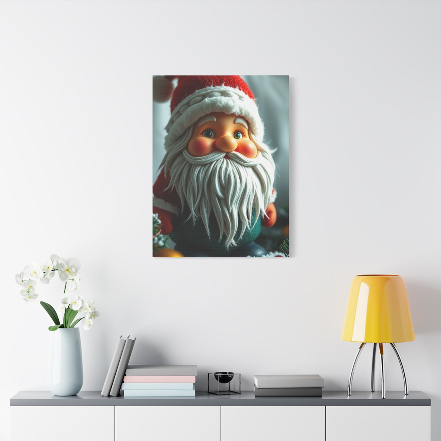 Christmas Gnome Art Luxury Canvas Wall Art & Canvas Print