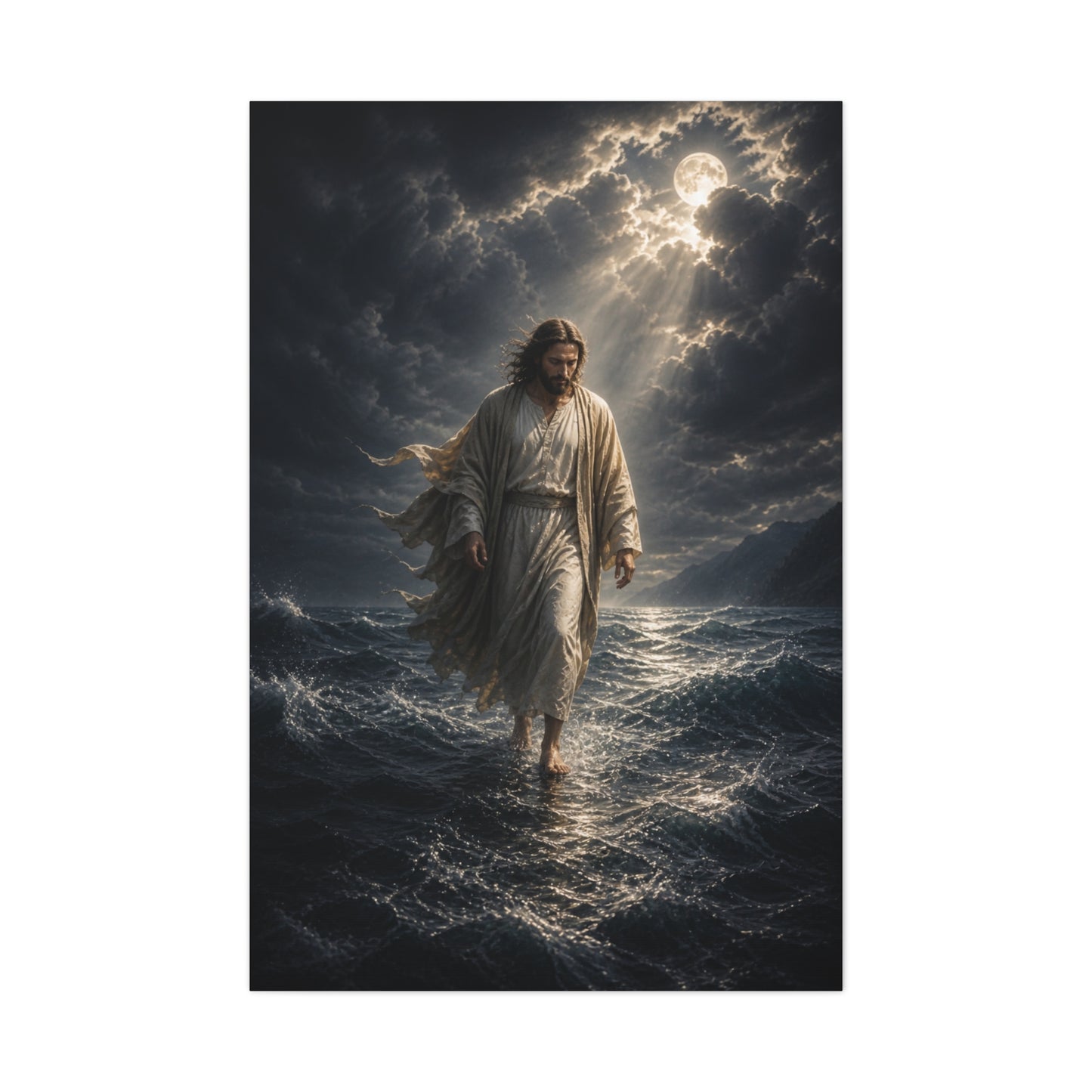 Jesus Walking on Water Wall Art & Canvas Print
