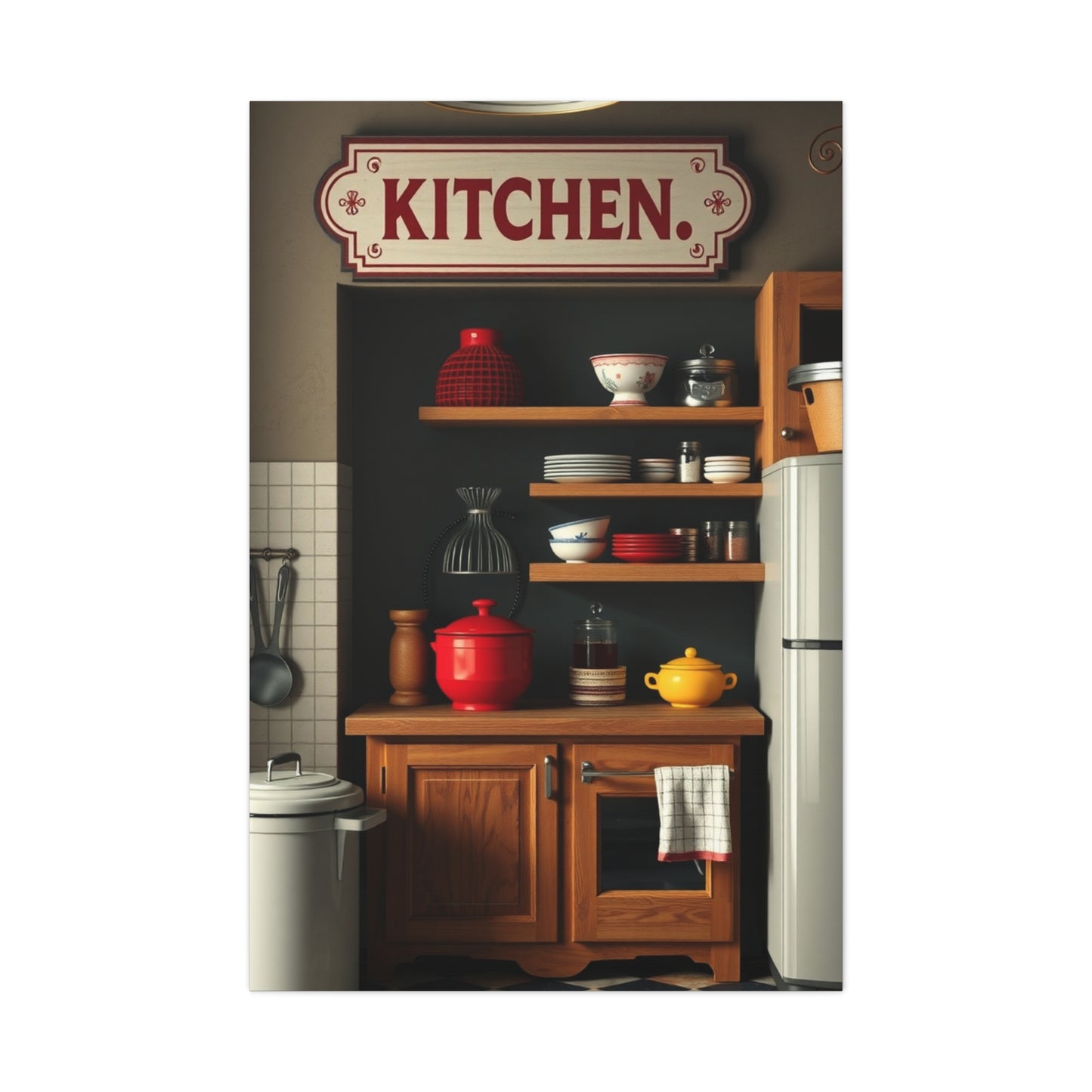 Gourmet Heritage Canvas Wall Art & Canvas Print
