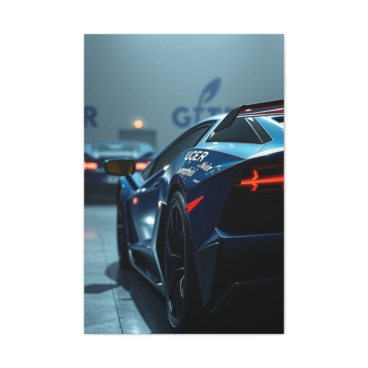 Lamborghini Art Supreme Canvas Wall Art & Canvas Print