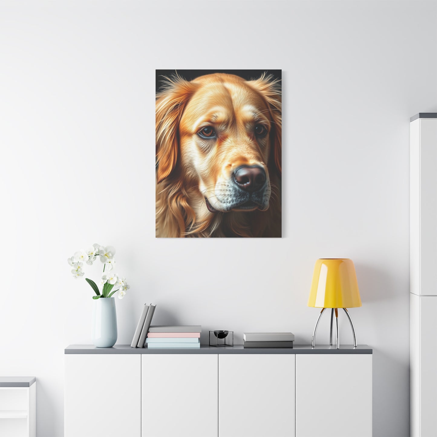 Supreme Golden Retriever Art Collection Wall Art & Canvas Print