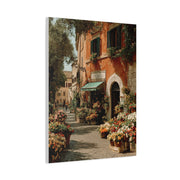 Italian Flower Market Street Wall Art & Canvas Print
