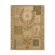 Interfaith Sacred Symbol Textile Wall Art & Canvas Print
