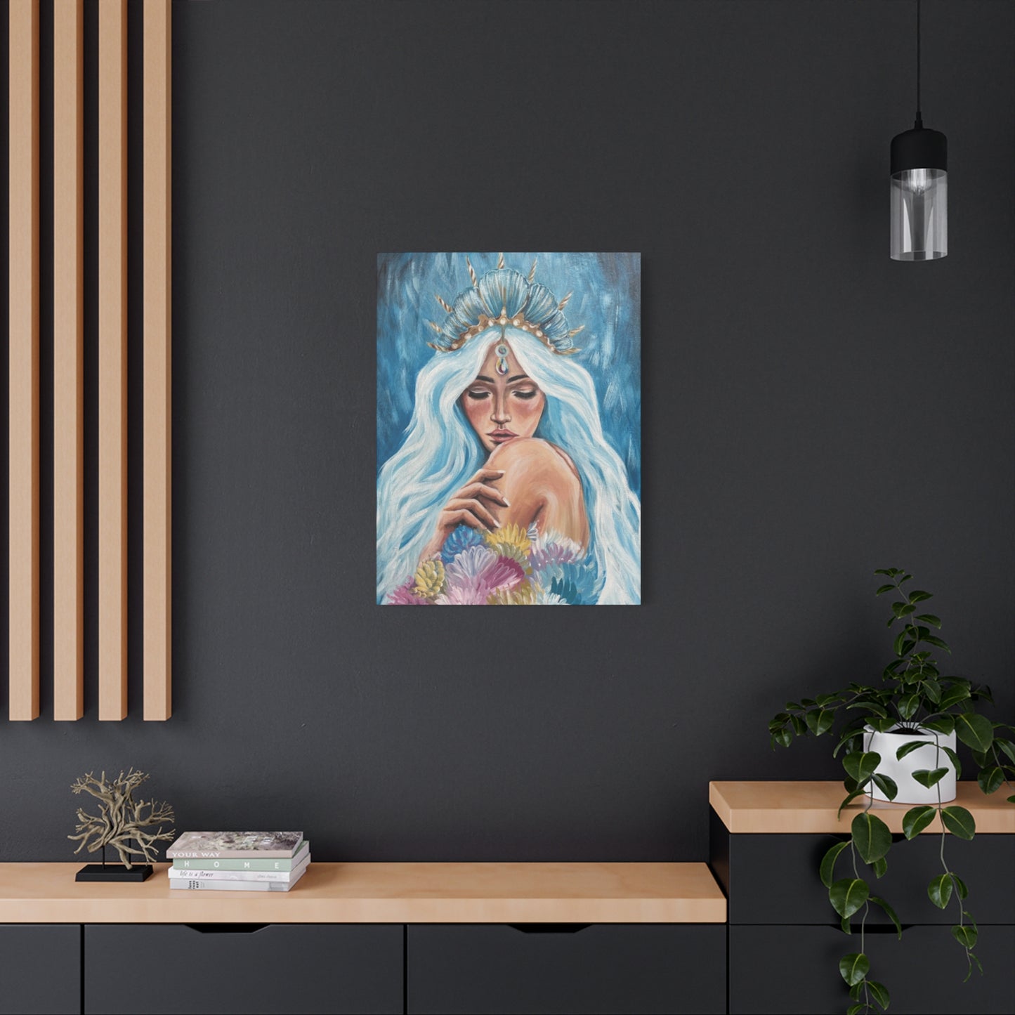 A Mermaid Queen Wall Art & Canvas Prints