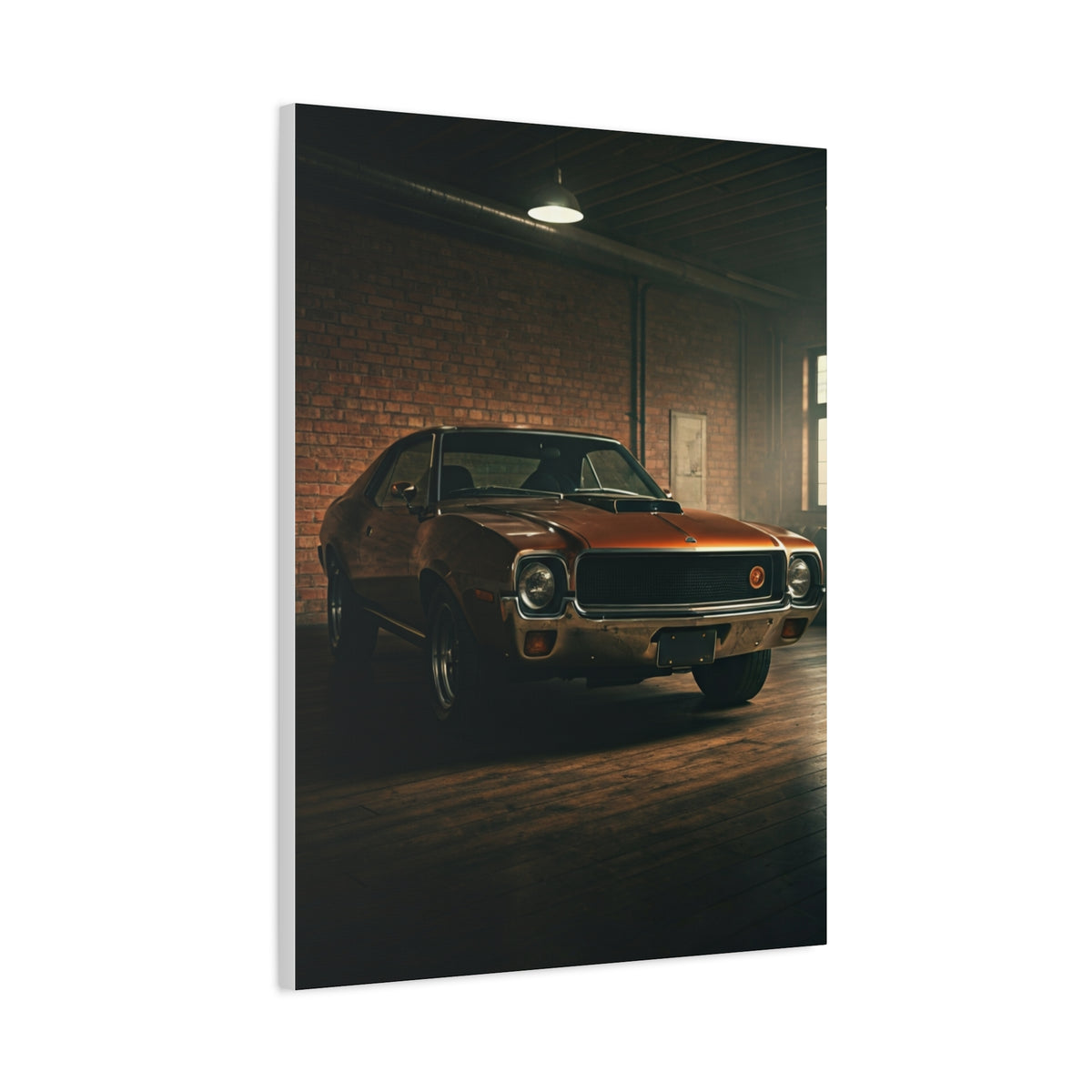 AMC Javelin Classic Americana Garage Wall Art & Canvas Prints