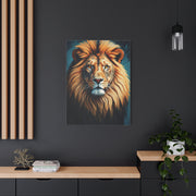 Majestic Golden Mane Lion Wall Art & Canvas Print
