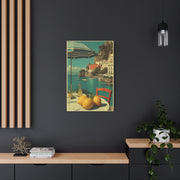 Vintage Amalfi Lemon Terrace Wall Art & Canvas Print