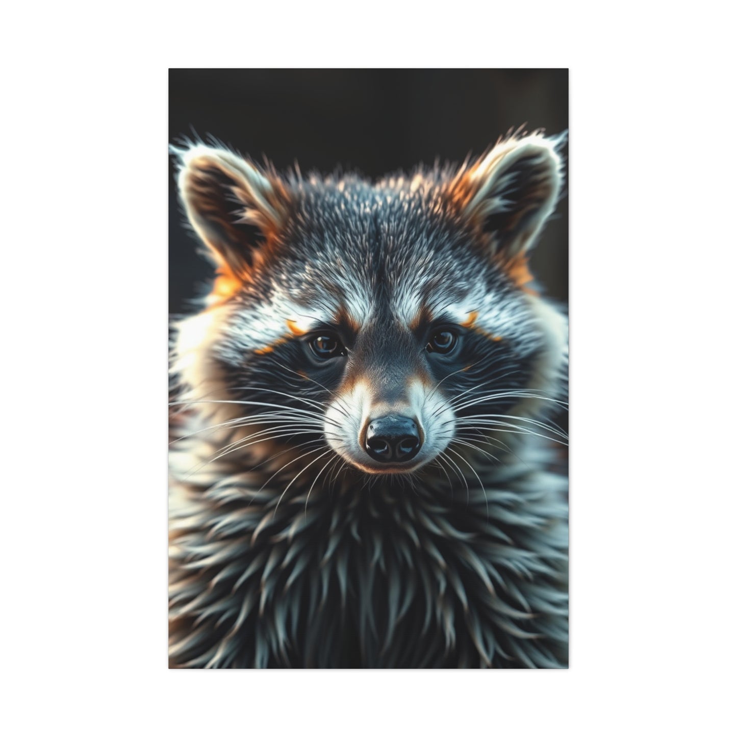 Raccoon Art Supreme Canvas Wall Art & Canvas Print