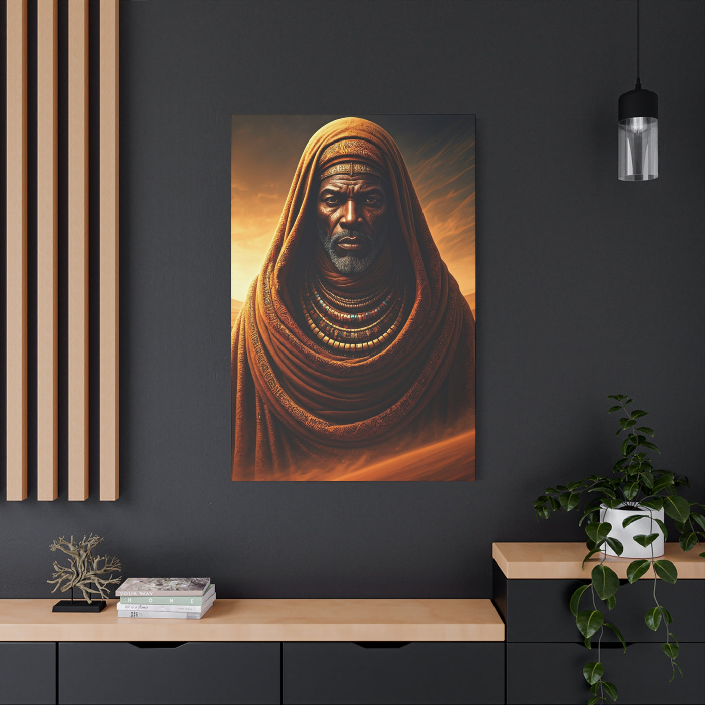 Desert Elder of Wisdom Wall Art & Canvas Prints
