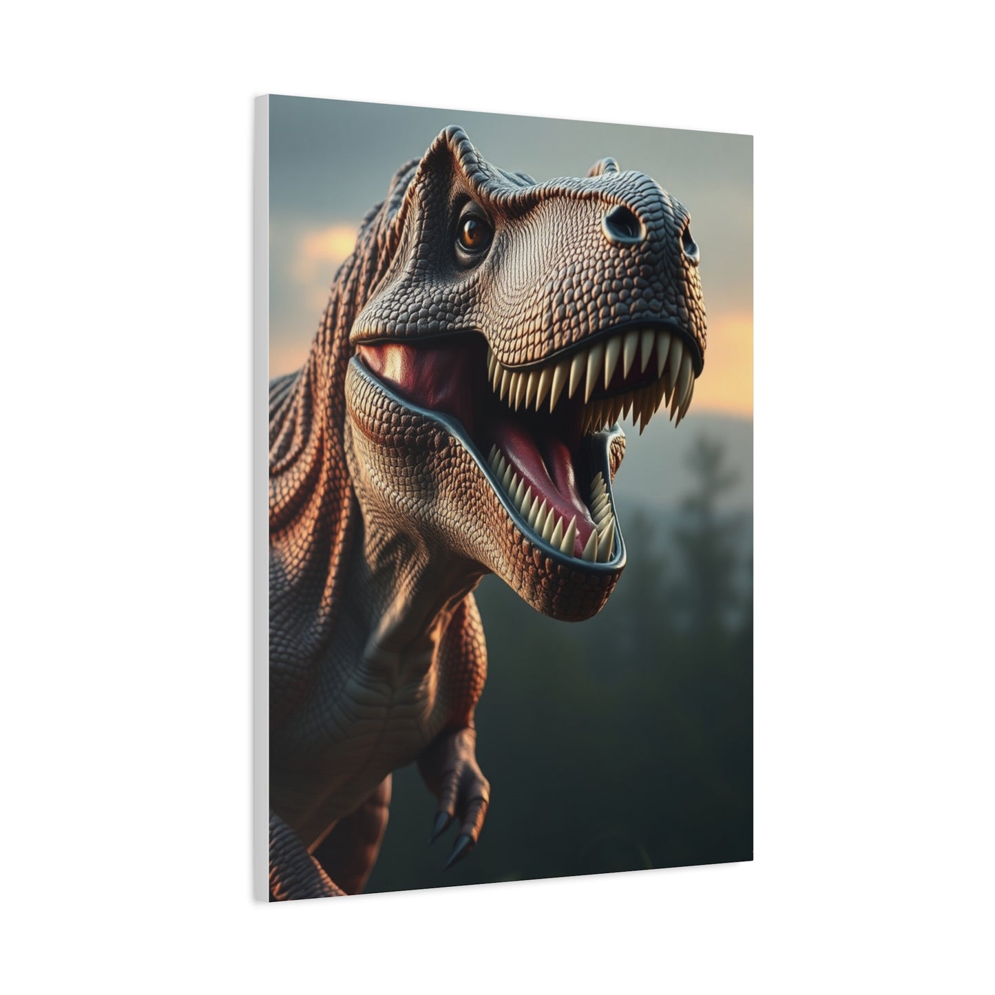 Supreme Tyrannosaurus Rex Art Beautiful Collection Wall Art & Canvas Print