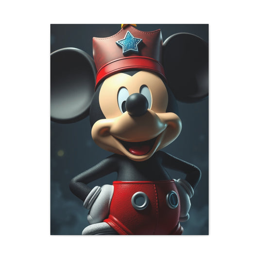 Mickey Mouse Supreme Art Premium Canvas 20 Wall Art & Canvas Print