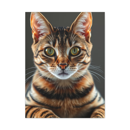 Tabby Cat Art Supreme Canvas Wall Art & Canvas Print