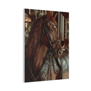 Regal Saddle Horse Portrait Wall Art & Canvas Print