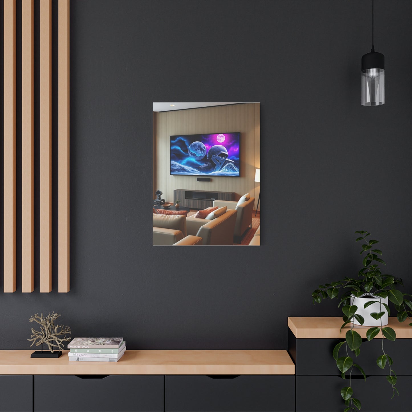 Vision Home Theater Art Art Wall Art & Canvas Print