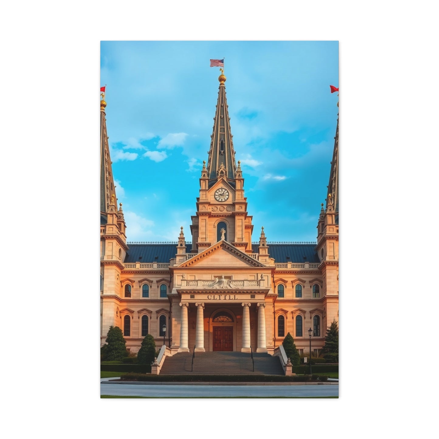 The LDS Temple Art Supreme Canvas Wall Art & Canvas Print