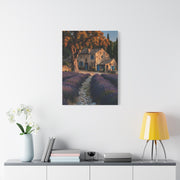 Lavender Field Farmhouse Provence Wall Art & Canvas Print