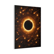 Golden Eclipse Celestial Wall Art & Canvas Print