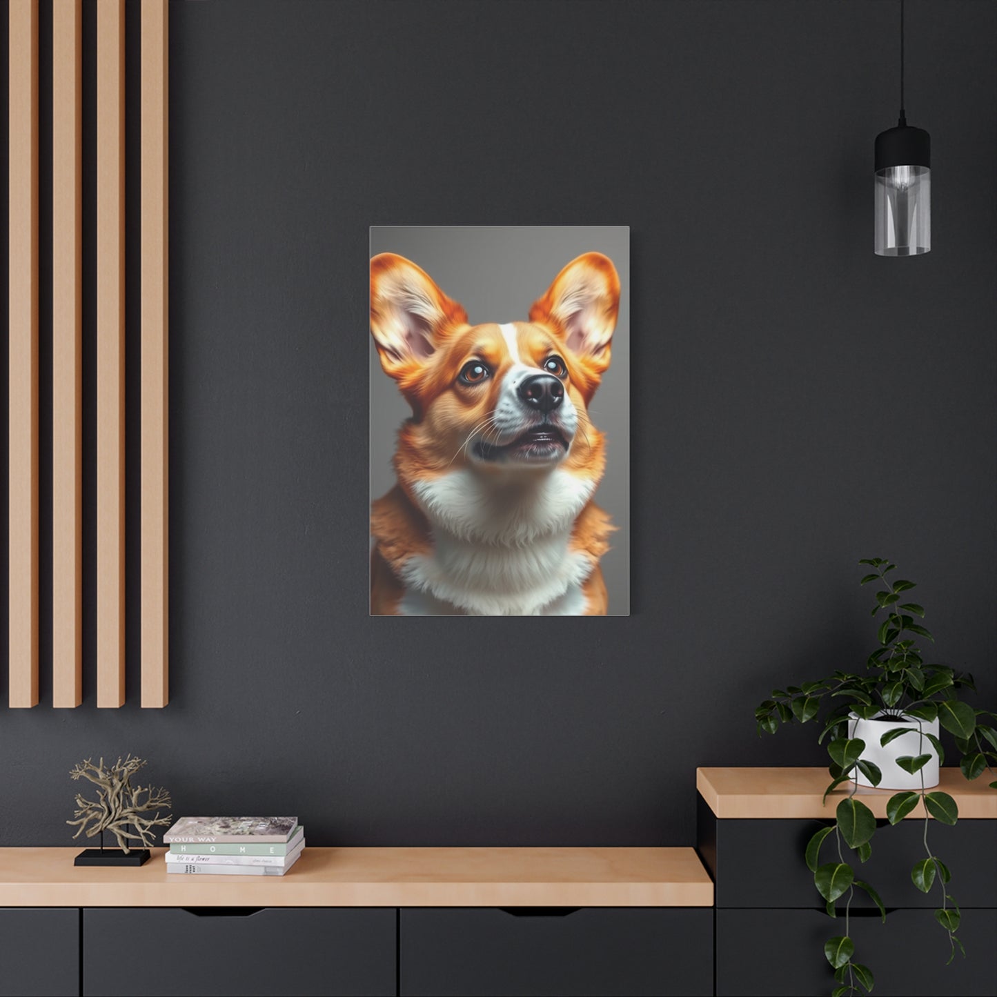 Corgi Dog Art Supreme Canvas Wall Art & Canvas Print