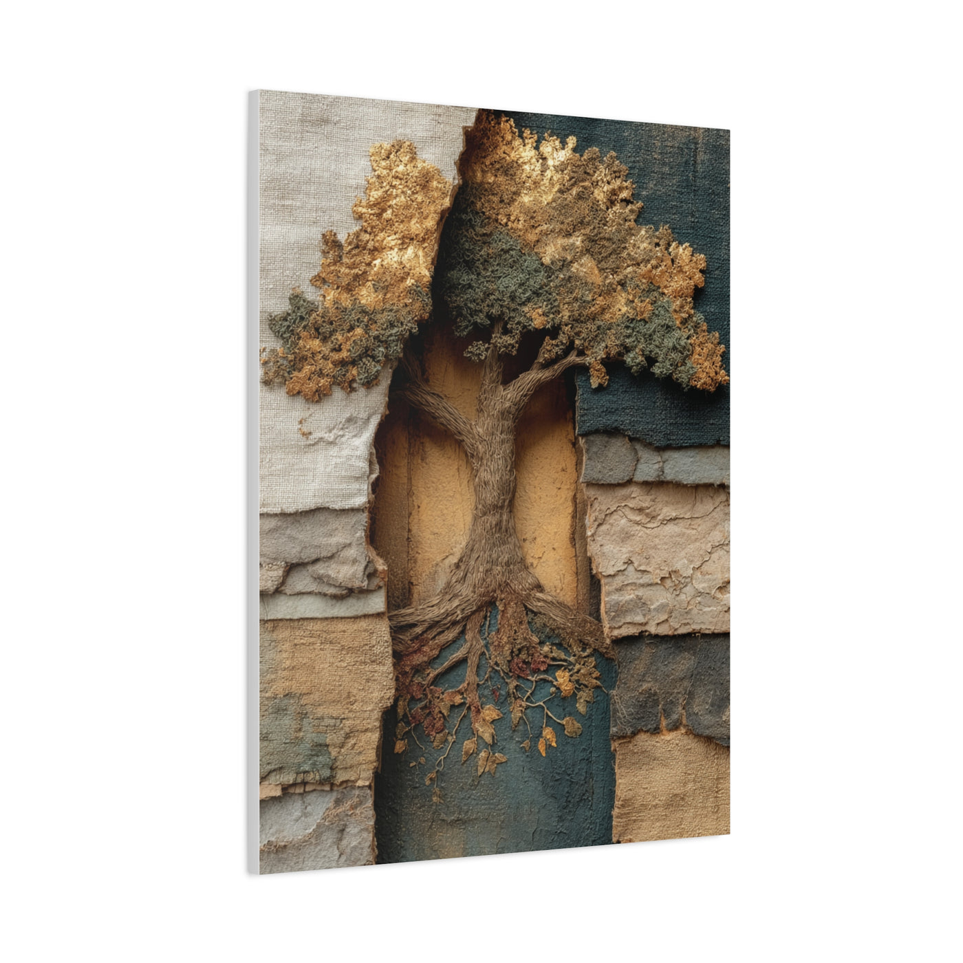 Tree of Life Textural Relief Wall Art & Canvas Print