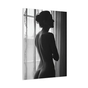Window Light Silhouette Nude Wall Art & Canvas Print
