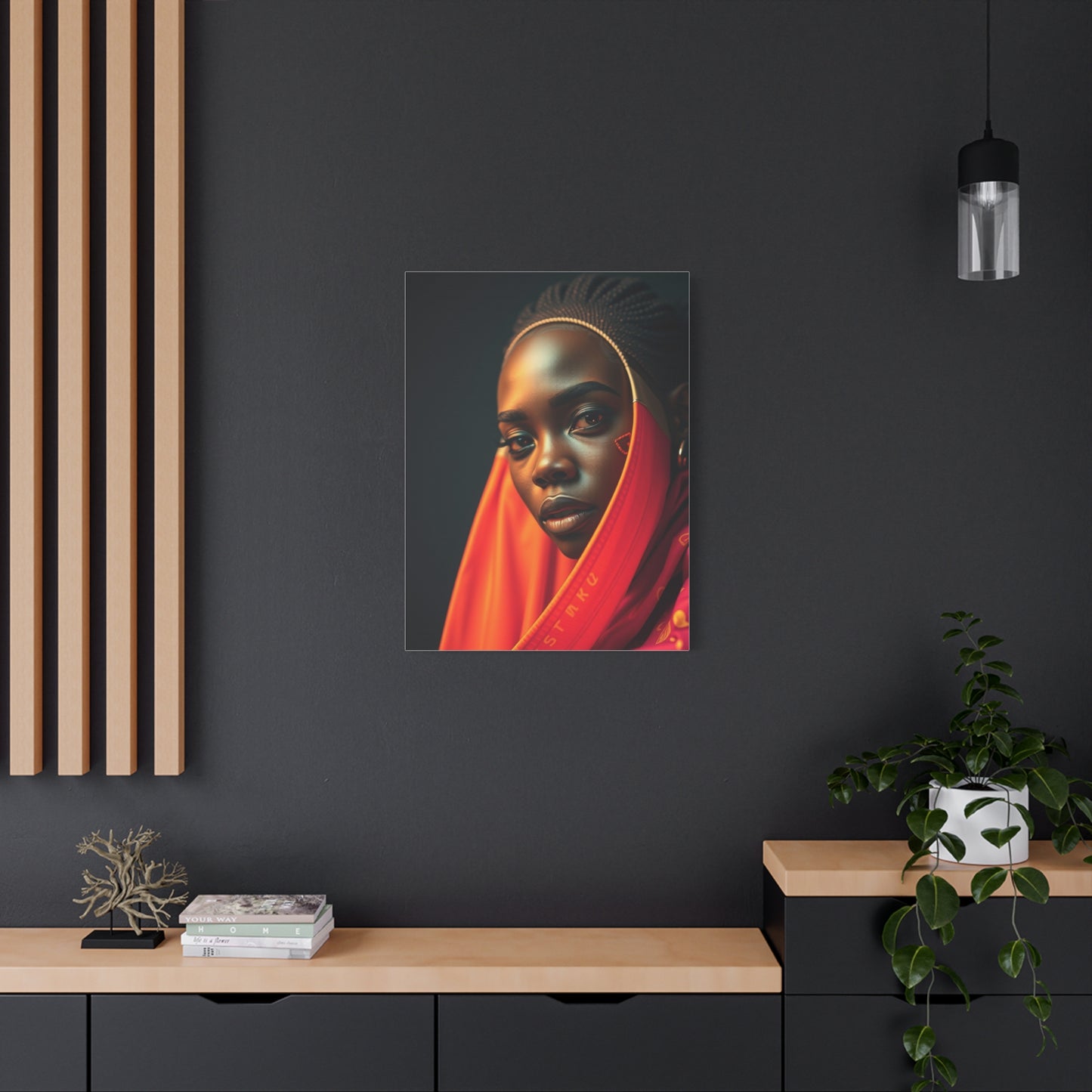 Vision Afrofuturism Art Art Wall Art & Canvas Print