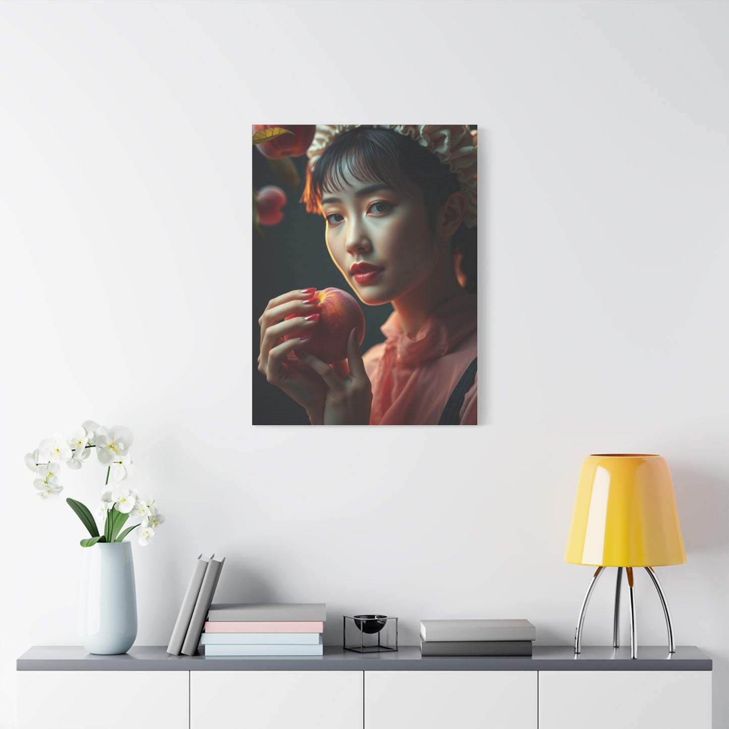 Peach Art Luxury Canvas Wall Art & Canvas Print