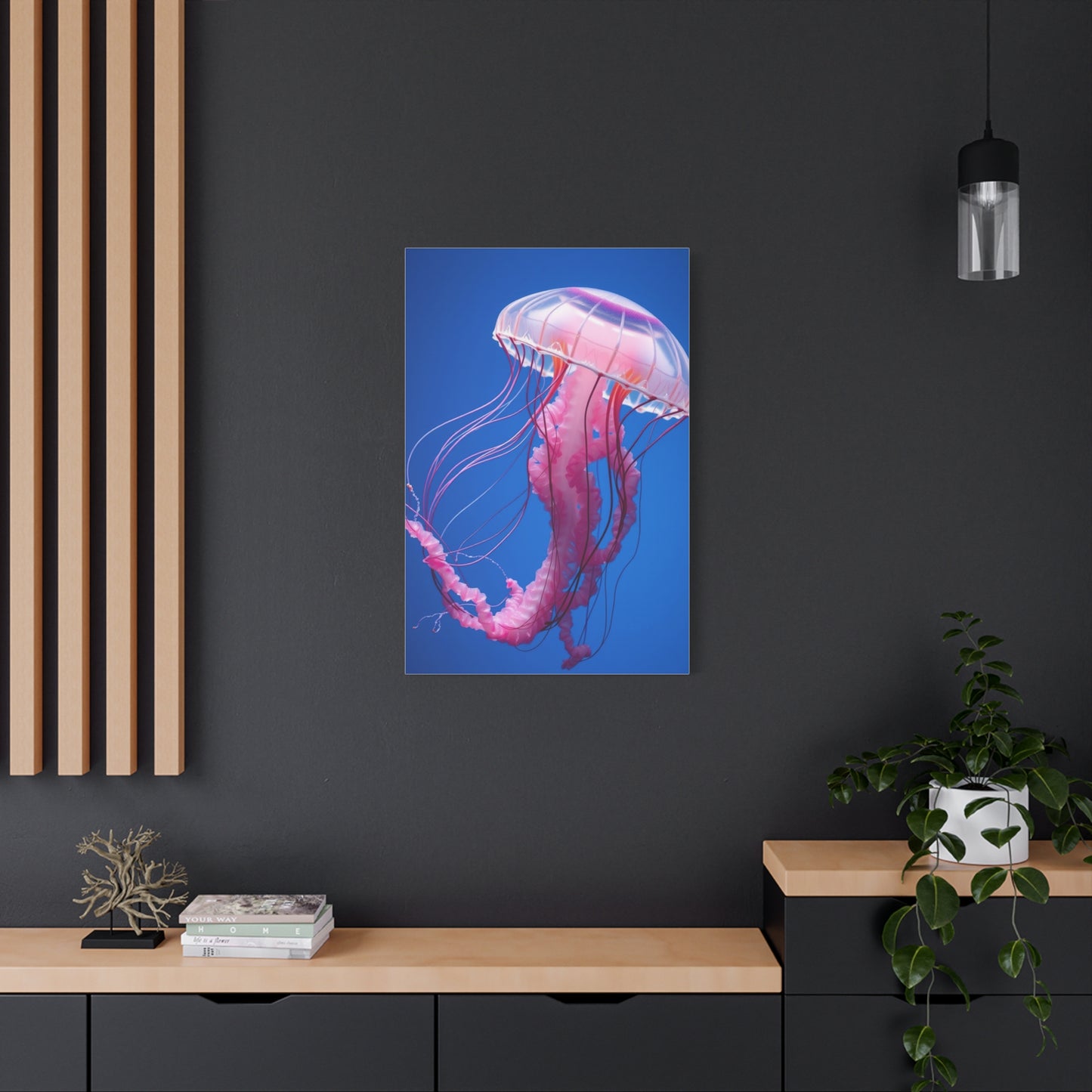 Vision Jellyfish Art Art Wall Art & Canvas Print