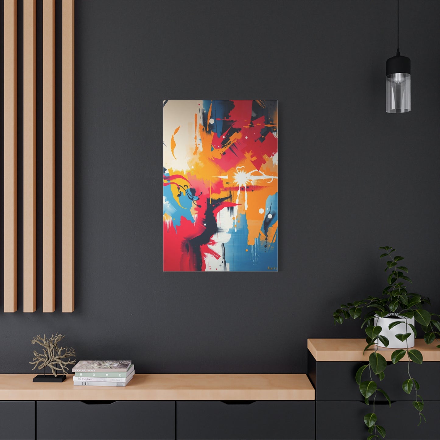 Grandiose Abstraction Canvas