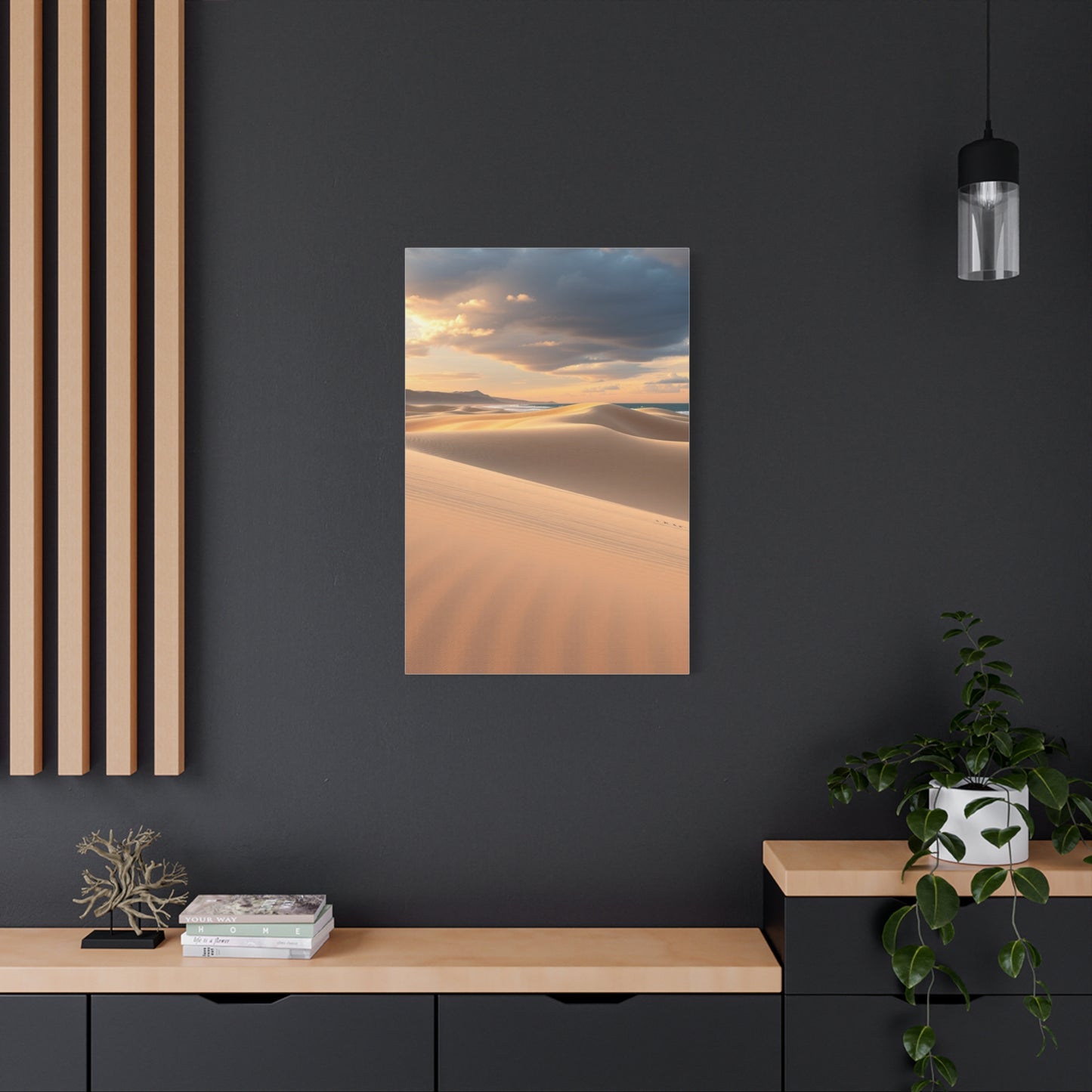 Coastal Sand Dunes Art Supreme Canvas Wall Art & Canvas Print