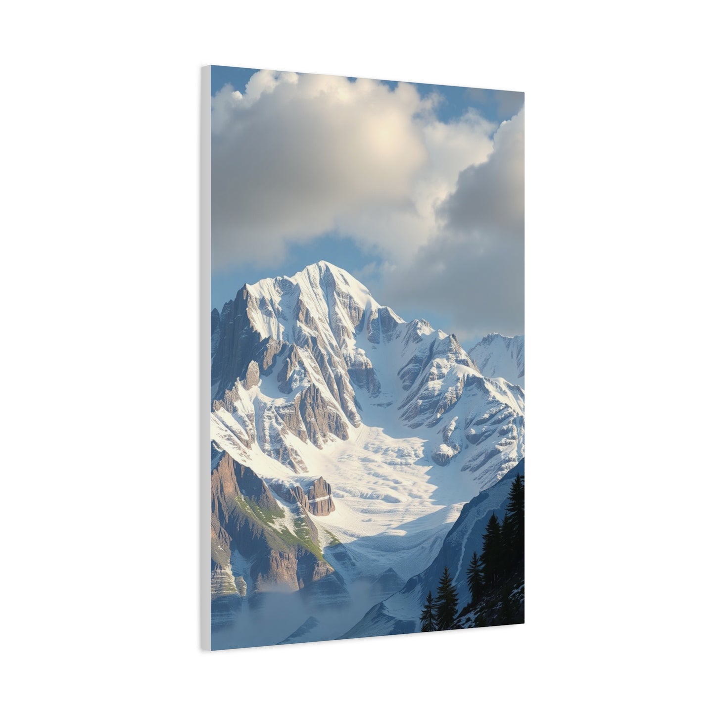 Elysian Peaks Canvas Wall Art & Canvas Print