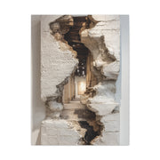 Sculptural Ruptured Wall Passage Wall Art & Canvas Print