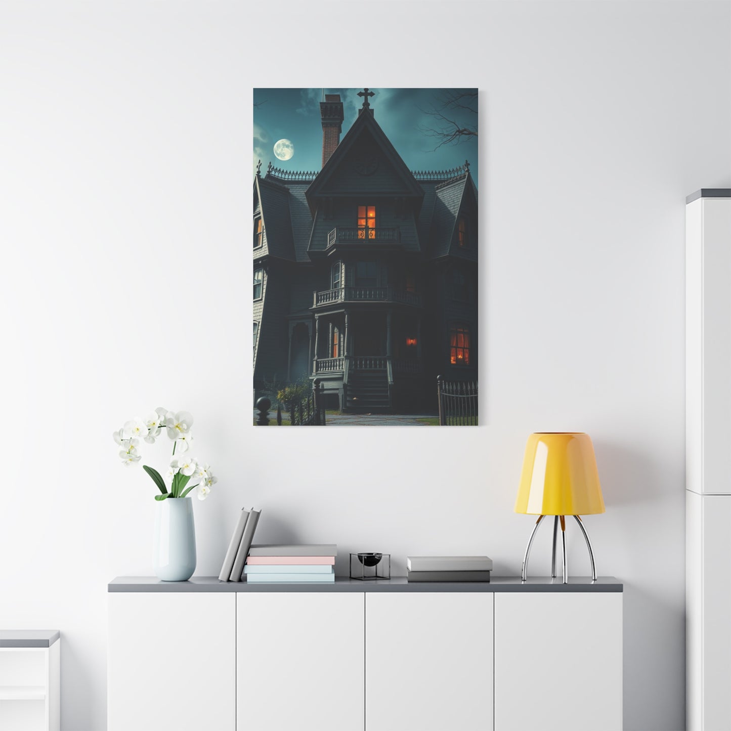 Collection Haunted House Art Art Wall Art & Canvas Print