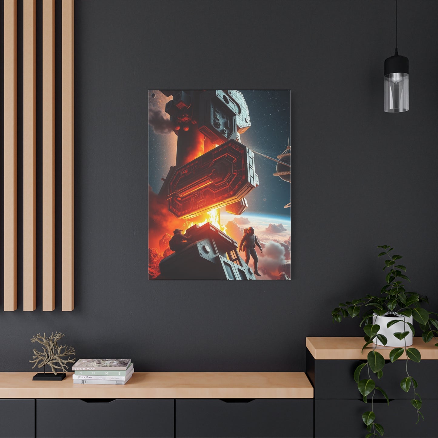 Galactic Elegance Display Wall Art & Canvas Print