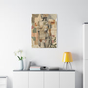 Mixed Media Nude Composition Wall Art & Canvas Print