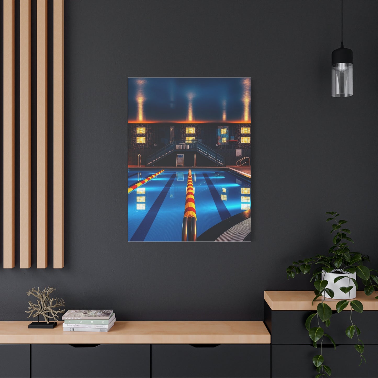 Supreme Swimming Pool Art Beautiful Collection Wall Art & Canvas Print
