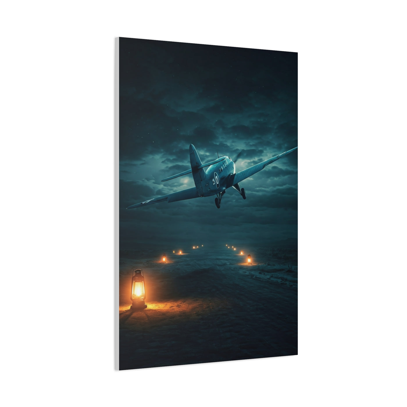 Storm Sky Night Flight Wall Art & Canvas Prints