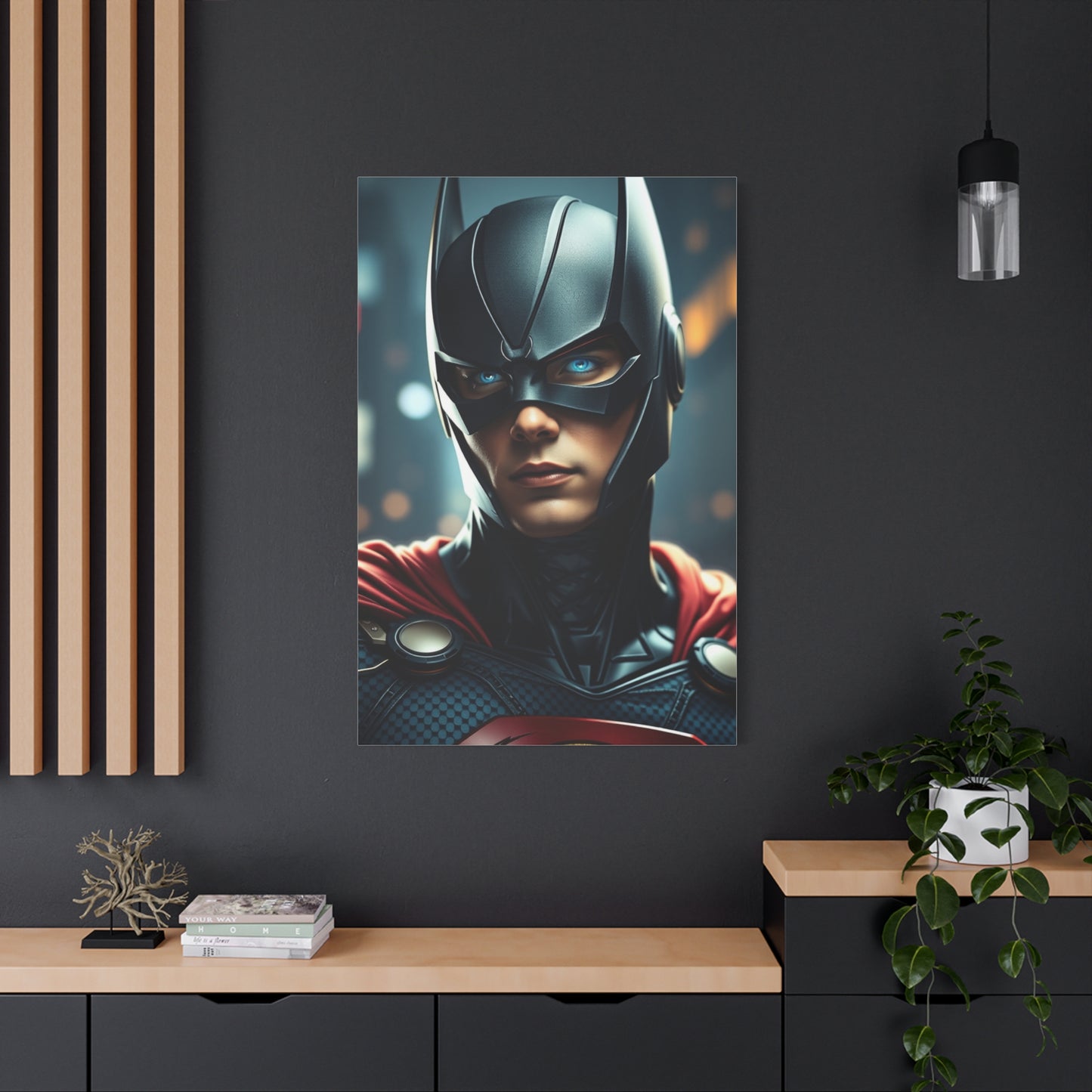 Vision Superhero Art Art Wall Art & Canvas Print