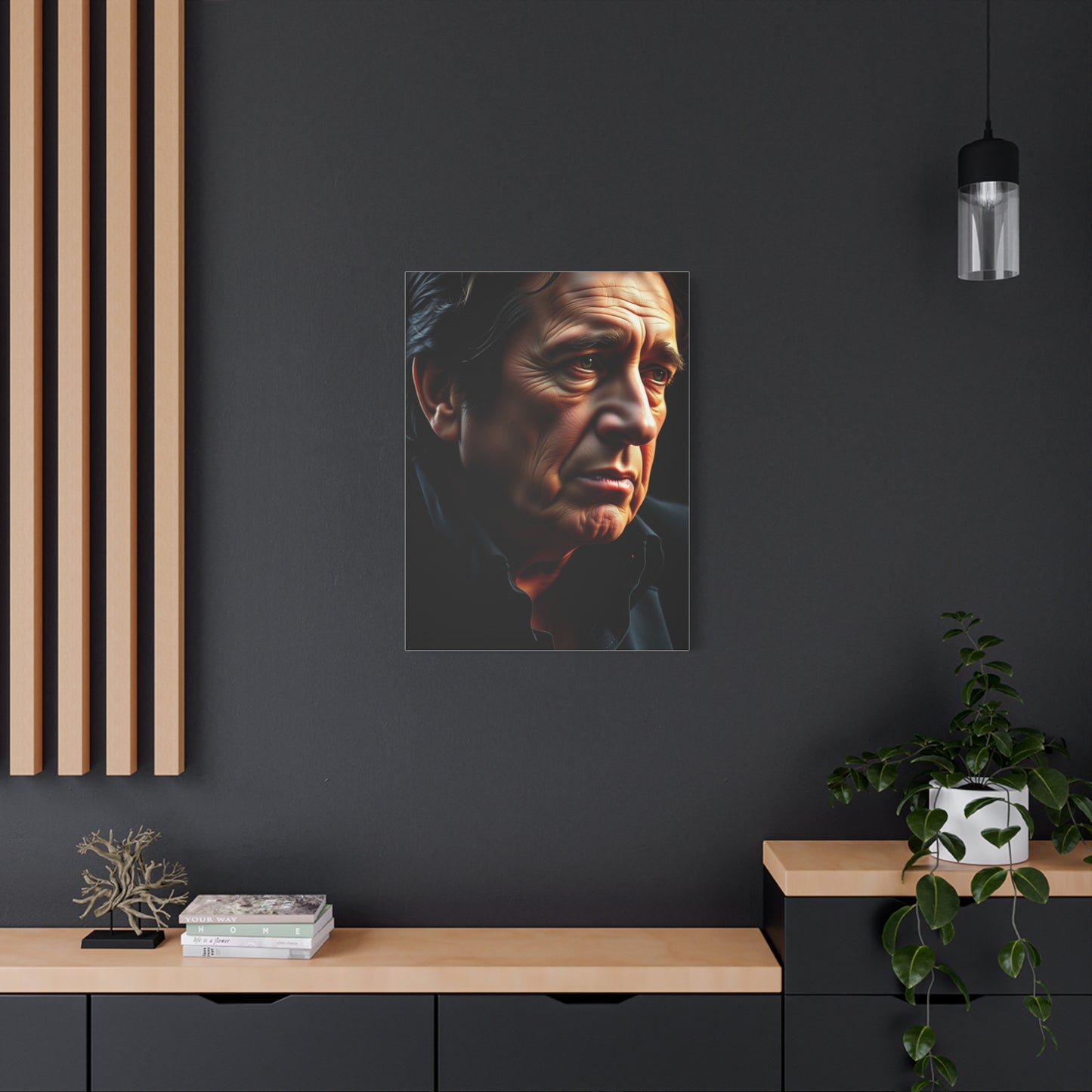 Vision Johnny Cash Art Art Wall Art & Canvas Print