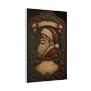 Heirloom Santa Wooden Plaque Wall Art & Canvas Print