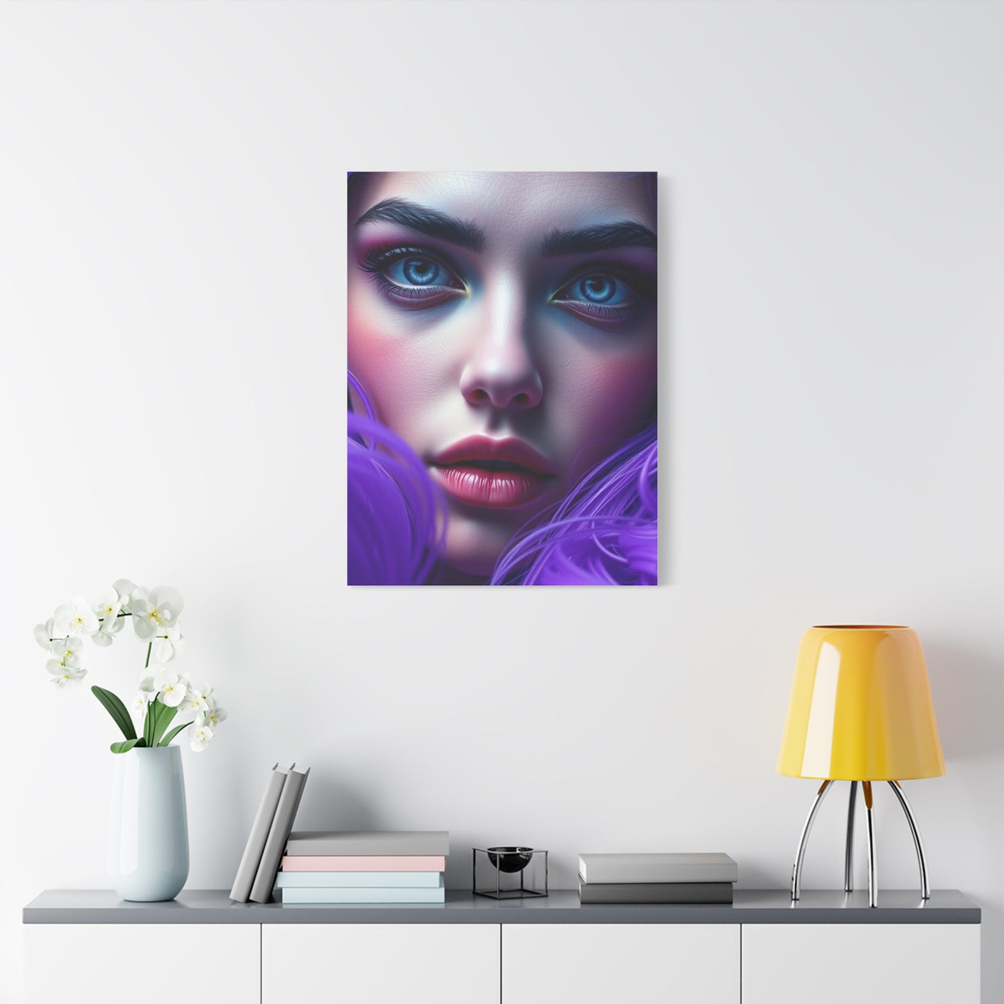 Amethyst Elegance Wall Décor