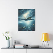 Storm Skies Aerial Battle Flight Wall Art & Canvas Prints  .