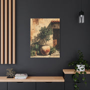 Mediterranean Olive Tree Entrance Wall Art & Canvas Print