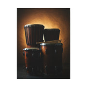 Traditional African Drum Ensemble Wall Art & Canvas Prints