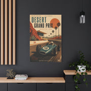 Desert Grand Prix Motorsport Sports Wall Art & Canvas Print
