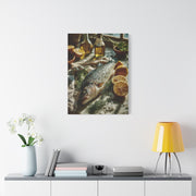 Fresh Whole Fish Mediterranean Prep Wall Art & Canvas Print