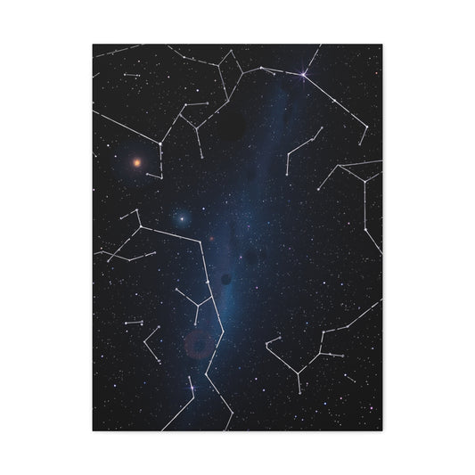Constellation Art Canvas Art 4 Wall Art & Canvas Print