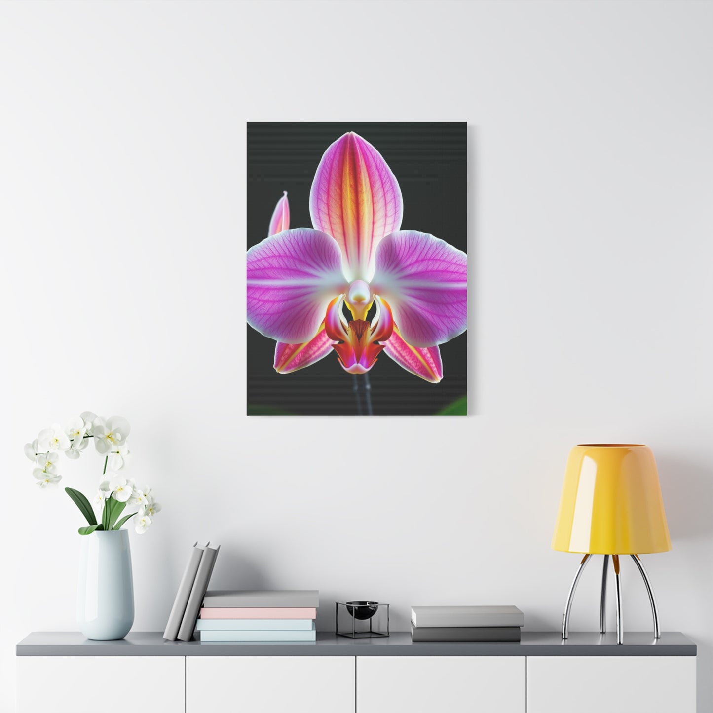 Orchid Flower Art Supreme Canvas Wall Art & Canvas Print