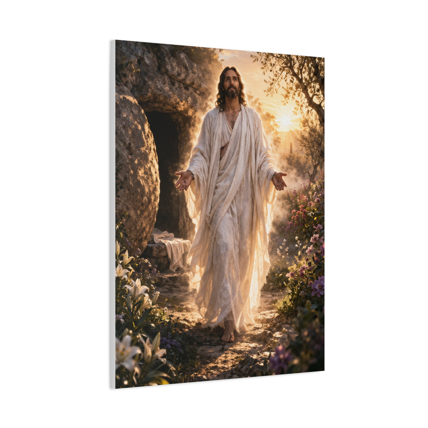 Resurrection of Christ Dawn Glory Wall Art & Canvas Print
